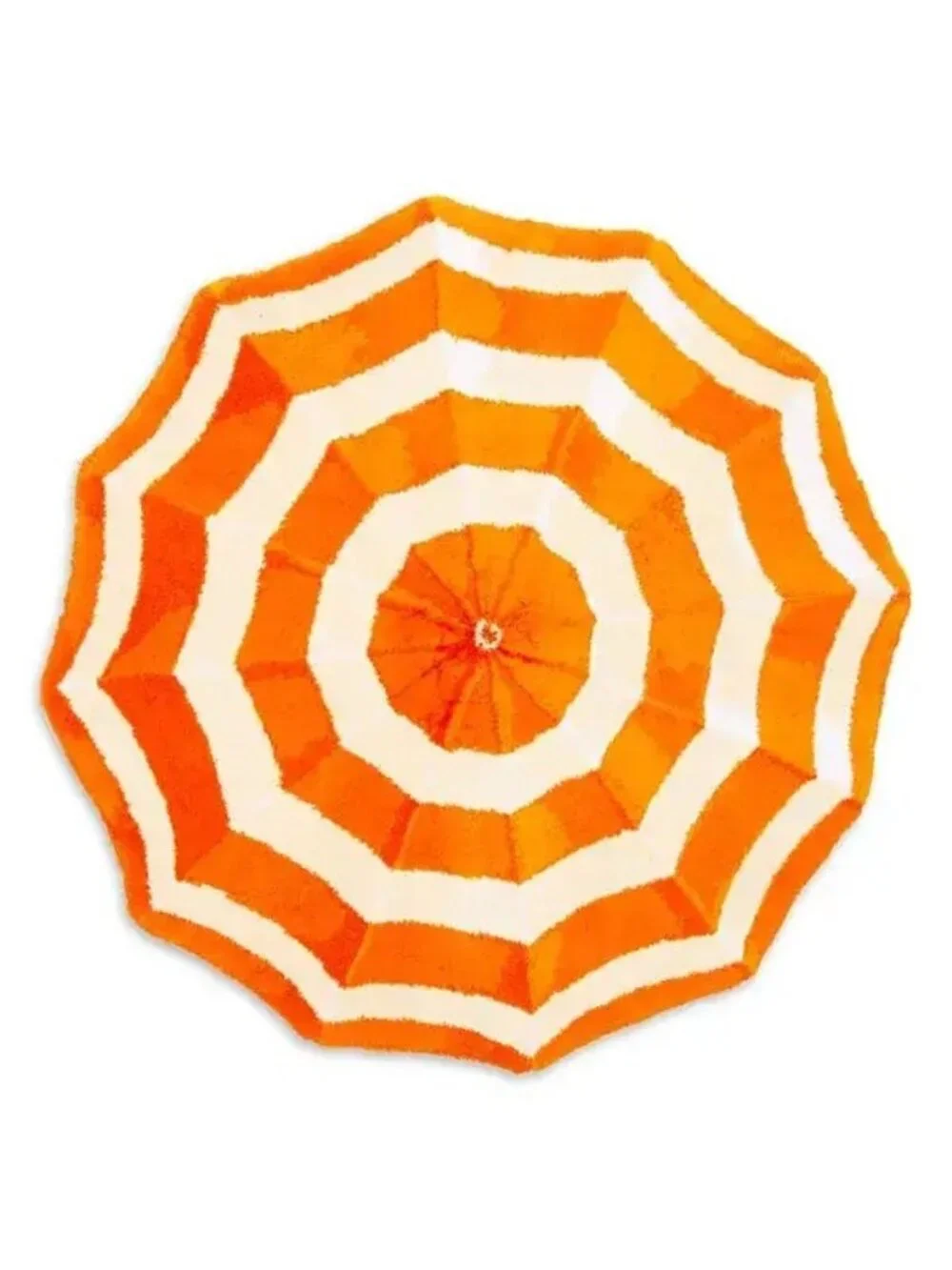NWT Abyss & Habidecor Parasol Bath Rug Tangerine Size 35